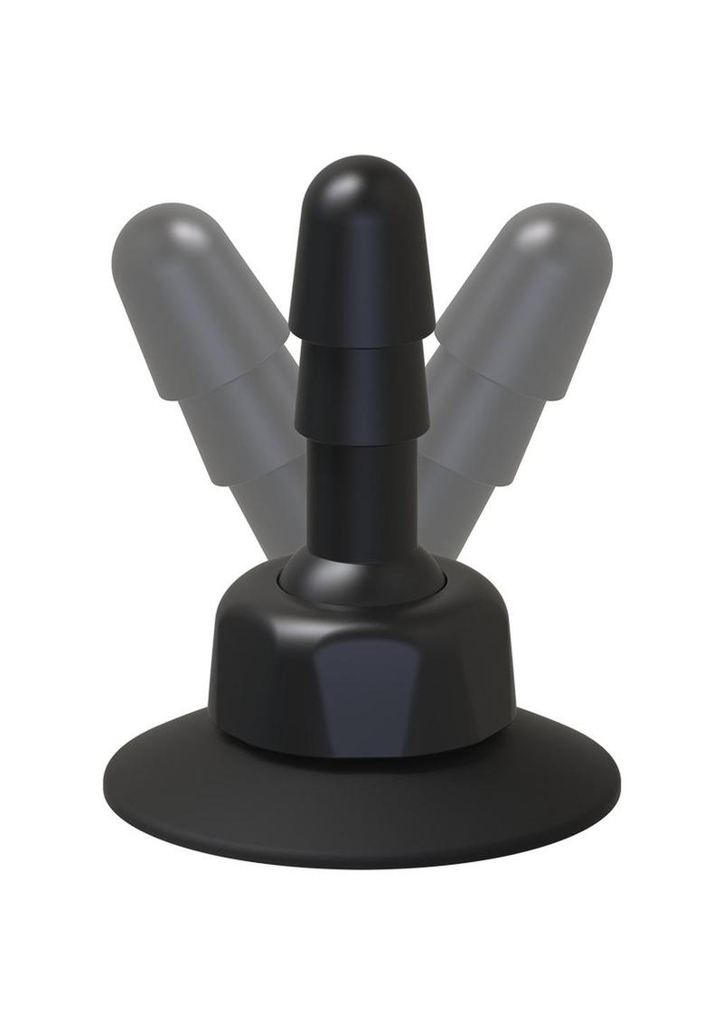 Vac U Lock Deluxe 360 Swivel Suction Cup Plug - Black