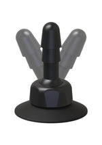 Vac U Lock Deluxe 360 Swivel Suction Cup Plug - Black