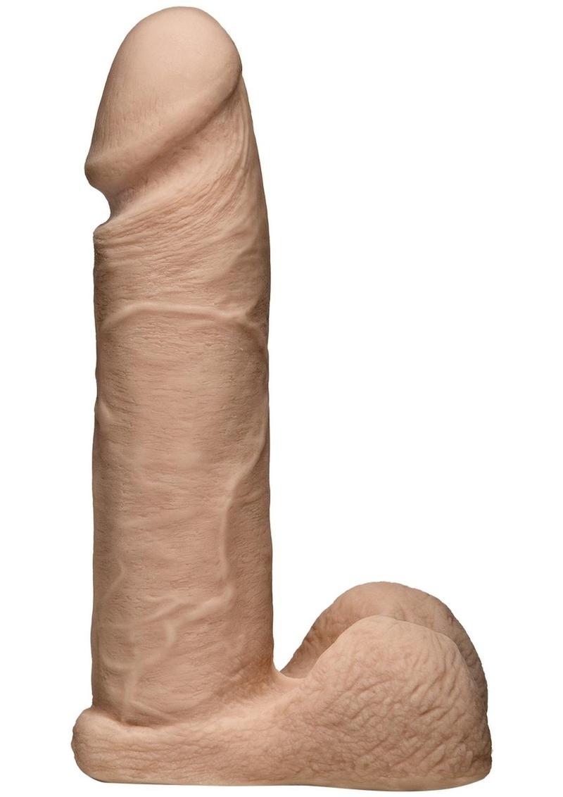 Vac-U-Lock Ultraskyn Dildo - Vanilla - 8in