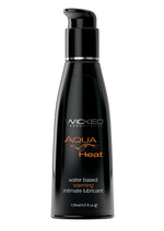 Wicked Aqua Heat Water Based Warming Lubricant - 4oz