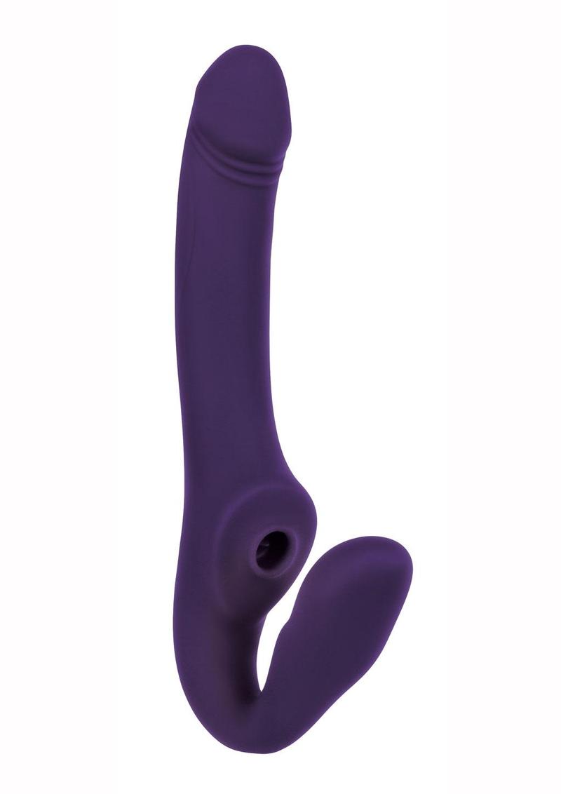 2 Become 1 Rechargeable Silicone Vibrator with Remote Control