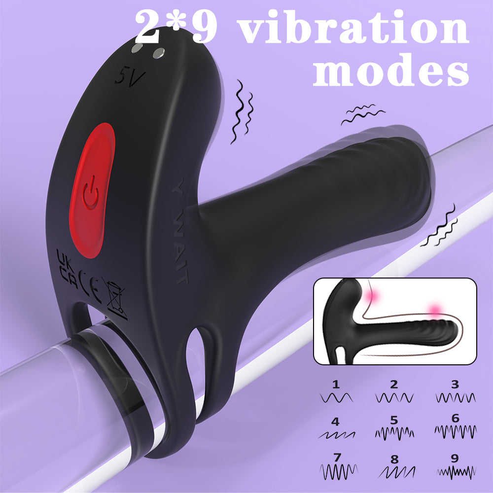 Naughty Nook YWait Vibrating Girth Extender