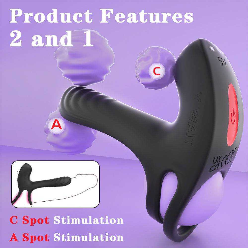 Naughty Nook YWait Vibrating Girth Extender