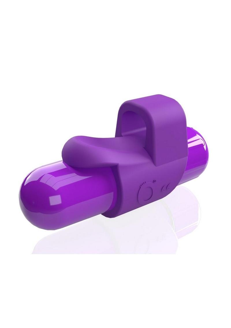 4b Fingo Slim Finger Vibrator - Grape/Purple