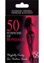 50 Positions Of Bondage Sex Position Cards