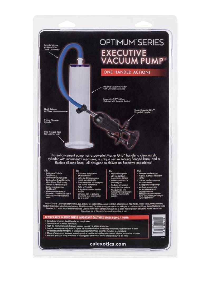 Advanced Executive Vacuum Pump - Clear