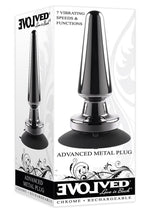 Advanced Metal Plug Rechargeable Vibrating Anal Plug