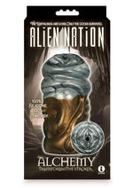 Alien Nation Alchemy Silicone Stroker - Bronze/Copper/Silver