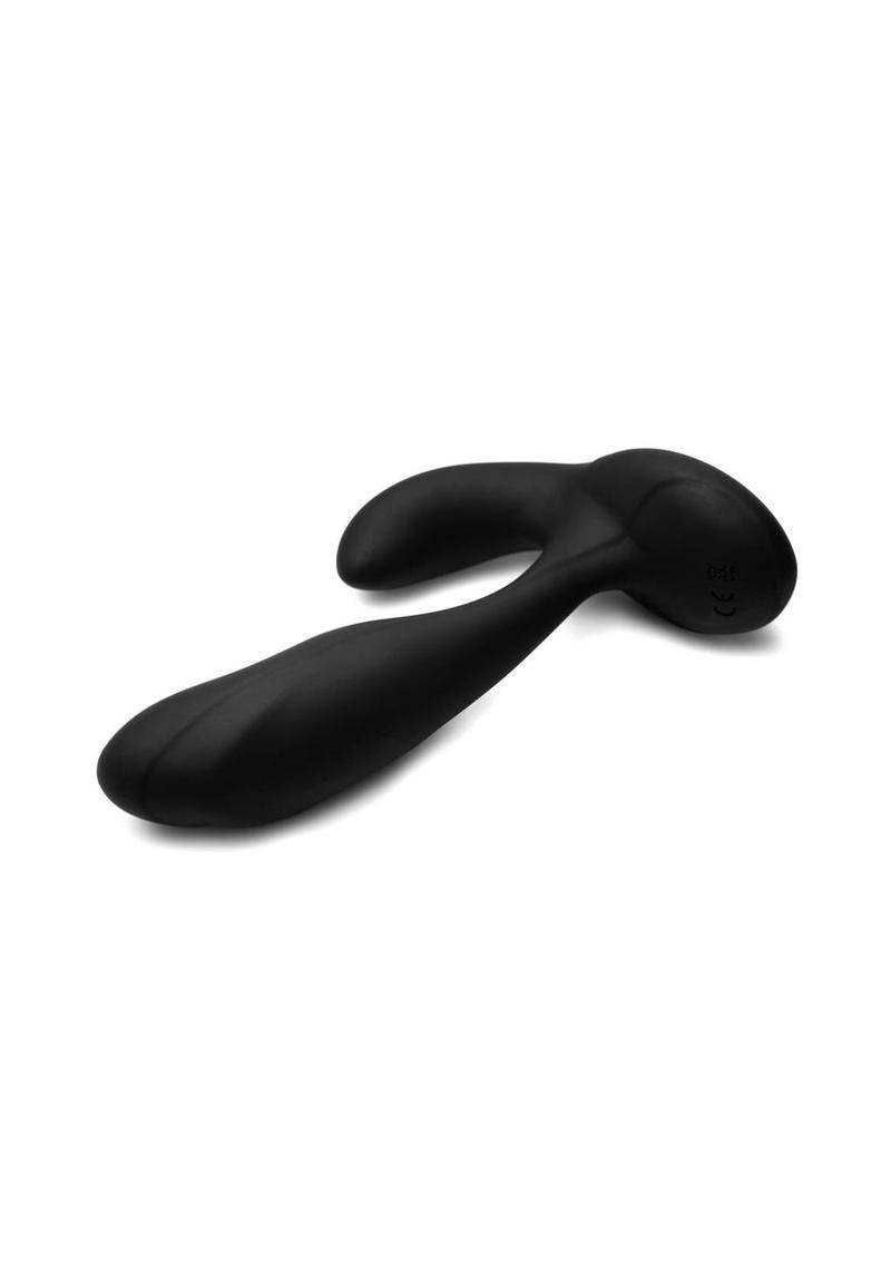 Alpha-Pro Bendable Prostate Stimulator with Stroking Bead - Black