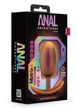 Anal Adventures Matrix Neutron Plug Silicone Anal Plug - Cosmic