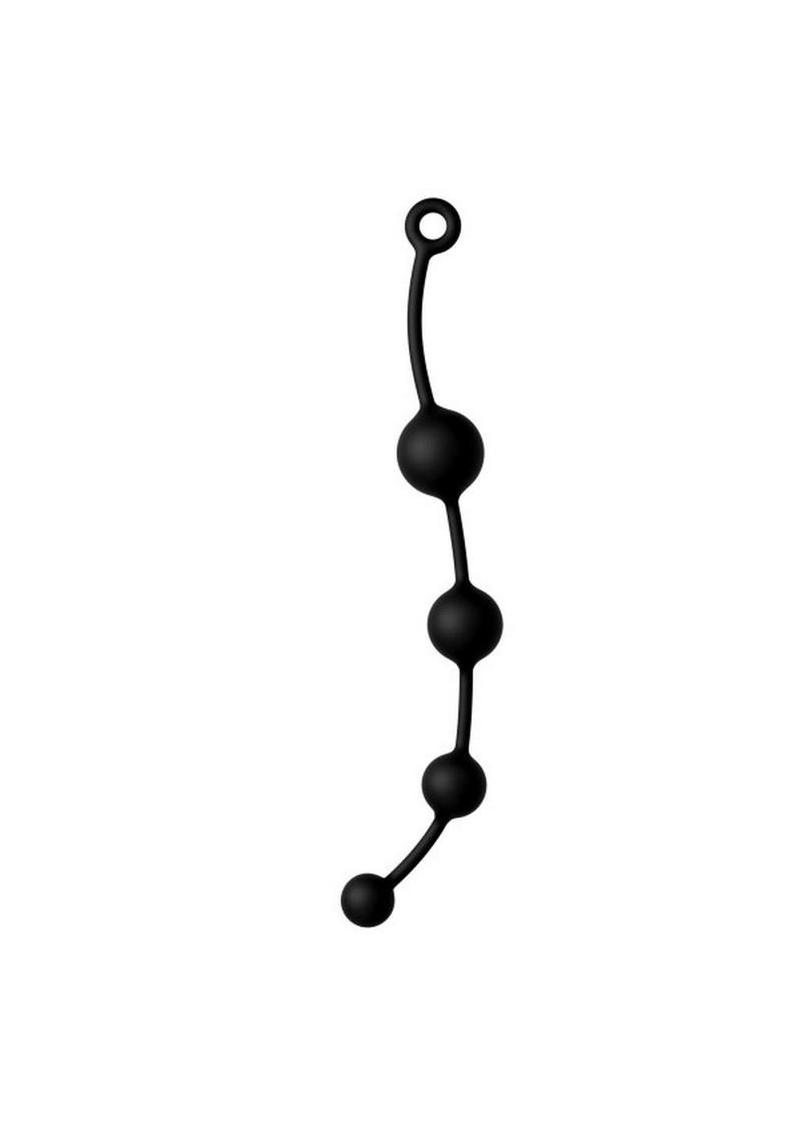 Anal Adventures Platinum Silicone X-Large Anal Beads