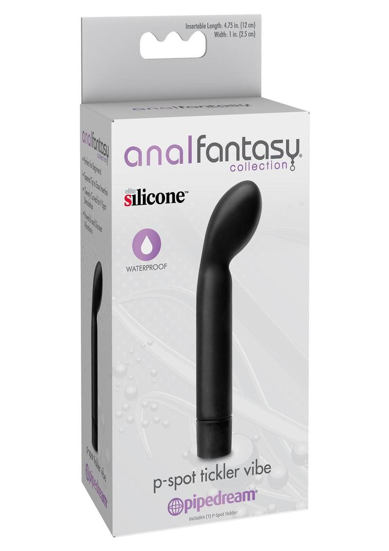 Anal Fantasy Collection Silicone P-Spot Tickler Waterproof Vibrator