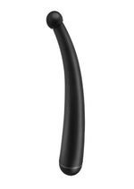 Anal Fantasy Collection Vibrating Curve Probe Waterproof - Black - 6.75in