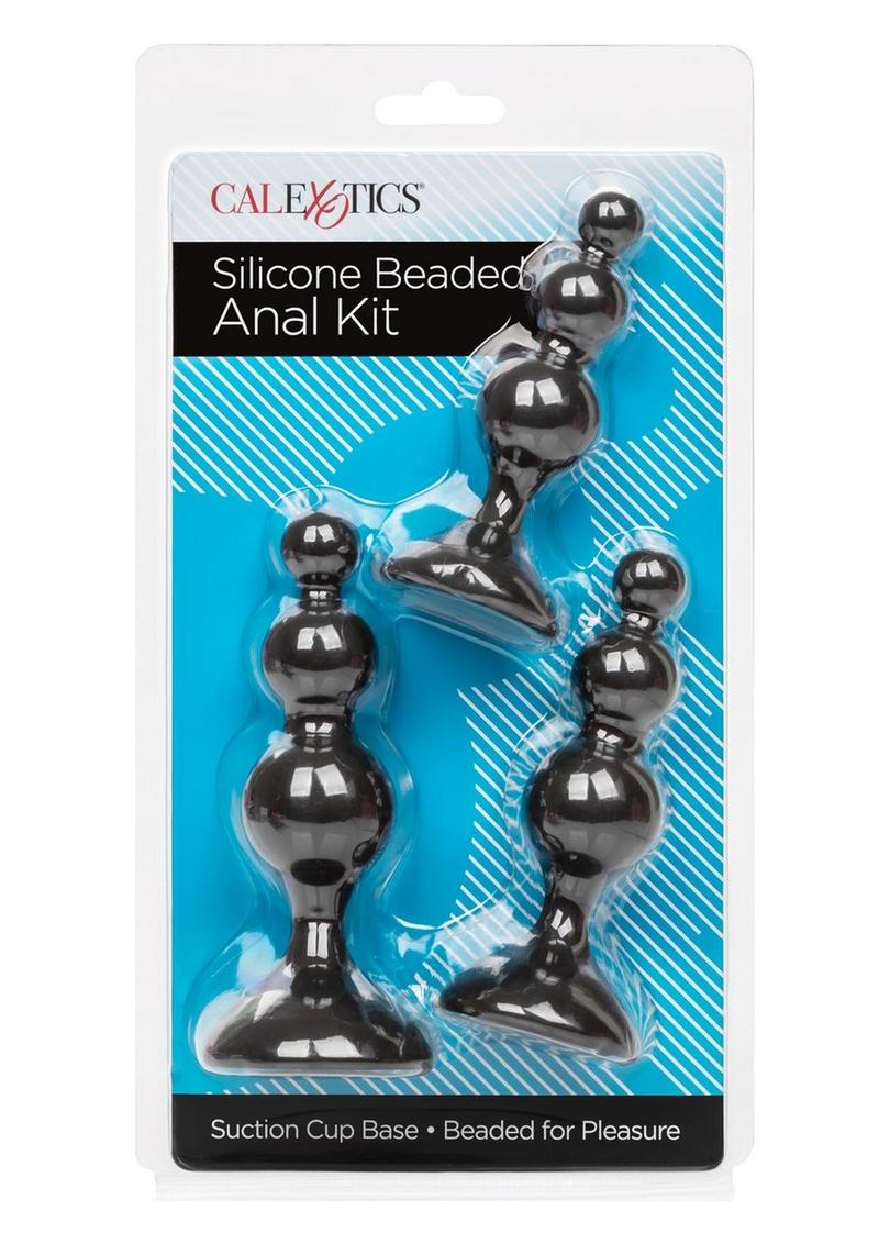 Anal Toys Silicone Beaded Anal Kit