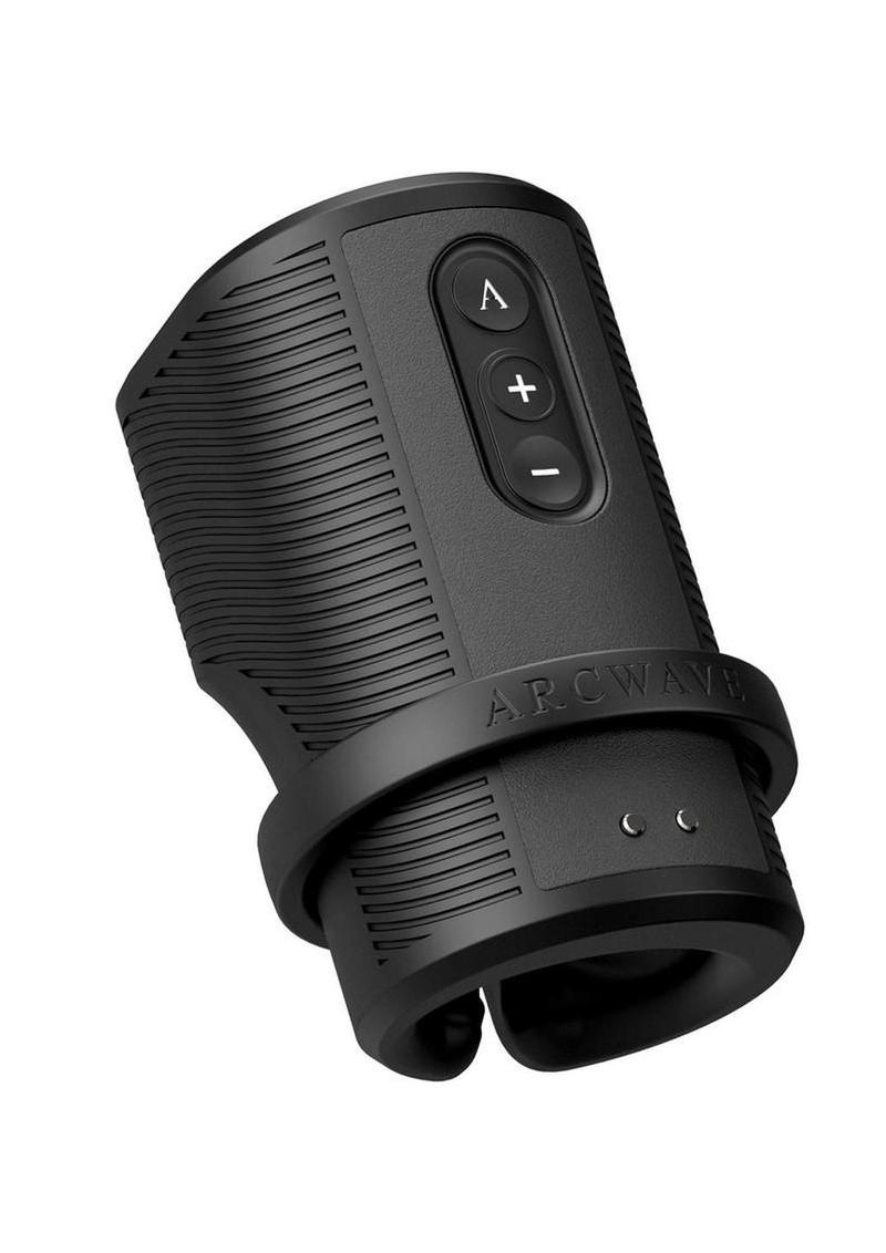 Arcwave Zing Rechargeable Silicone Vibrating Half Sleeve Dual Motor Masturbator