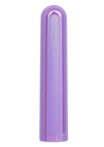 Aura Rounded Rechargeable Silicone Stimulator - Purple