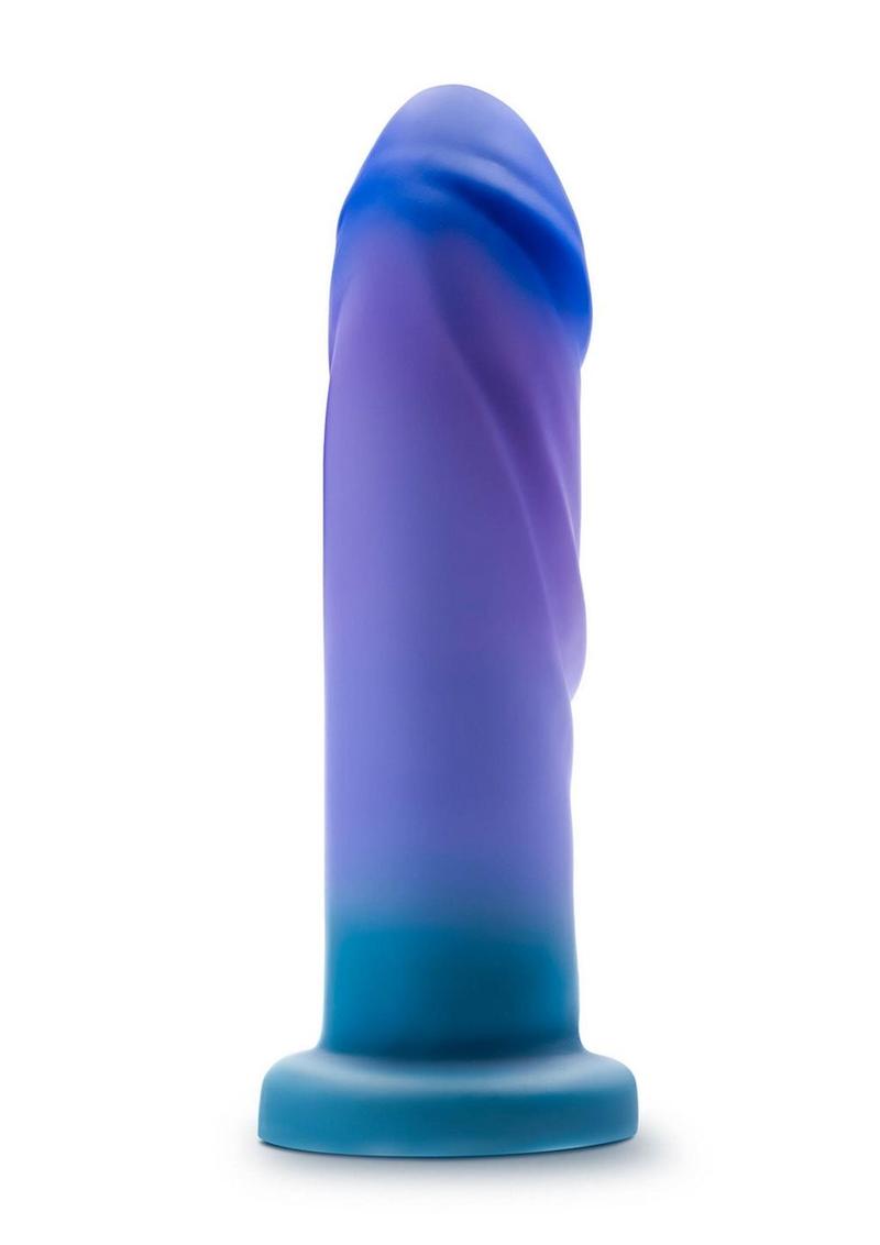 Avant Midnight Rendezvous Silicone Dildo - Ocean - Blue