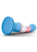 Avant Pride P2 True Blue Silicone Dildo - Multicolor - 6in