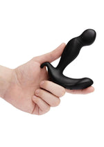 B-Vibe 360 Plug Rechargeable Silicone Rotating and Vibrating Kwith Remote Anal Plug - Black