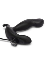 B-Vibe 360 Plug Rechargeable Silicone Rotating and Vibrating Kwith Remote Anal Plug - Black