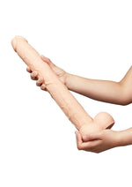 B-Vibe Bone Dildo with Balls and Suction Cup