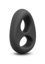 B-Vibe Flex Ring Eight Silicone Cock Ring - Black