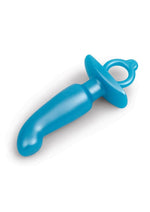 B-Vibe Hither Silicone Plug - Blue