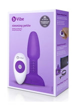 B-Vibe Rimming Petite Rechargeable Silicone Anal Plug with Remote Control