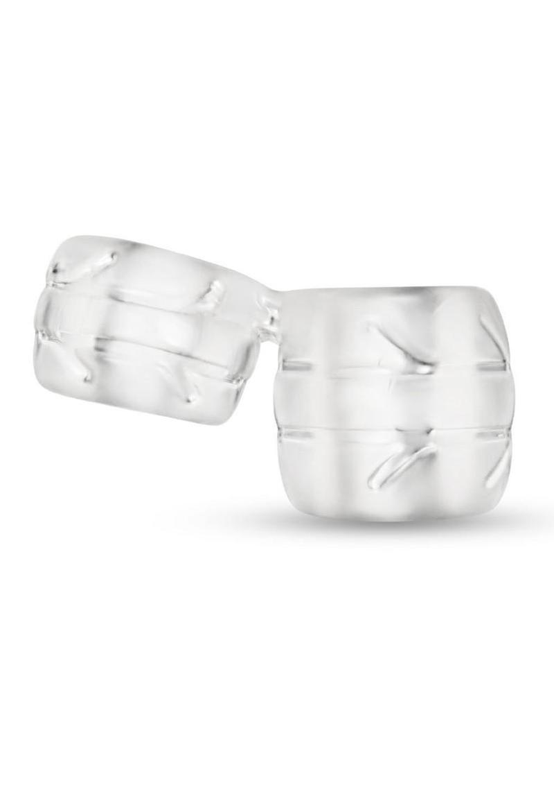 B-Vibe Stretch Tech Double Barrel Ultra Stretchy Cock Ring and Ball Stretcher