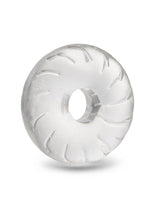 B-Vibe Stretch Tech Drive Ultra Stretchy Cock Ring - Clear