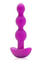 B-Vibe Triplet Anal Beads Rechargeable Silicone Beads with Remote Control