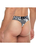 Banana Cabana Thong L/XL Blk/Wht