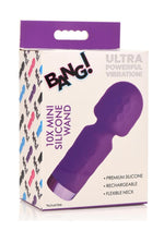 Bang! 10x Mini Silicone Rechargeable Wand