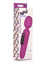 Bang! Digital Rechargeable Silicone Wand Vibrator