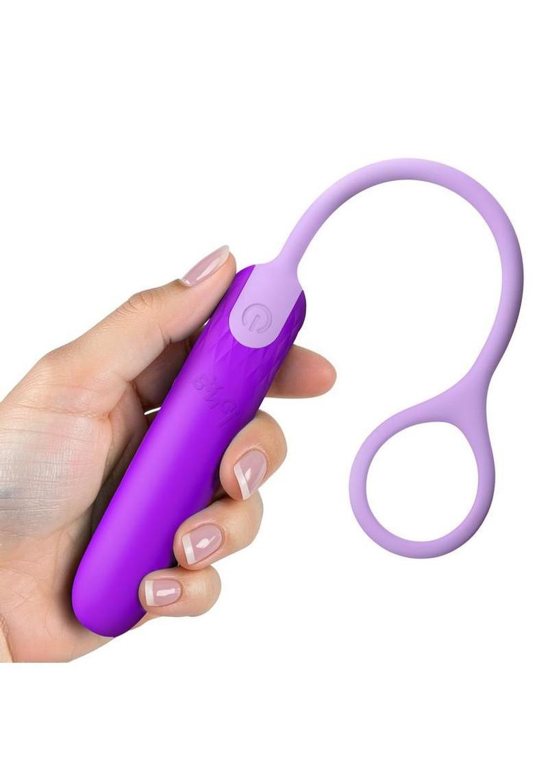 Bang Silicone Rechargeable Bullet with Retrieval Cord