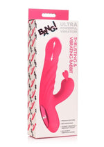 Bang! Thrusting and Vibrating Rechargeable Silicone Rabbit Vibrator