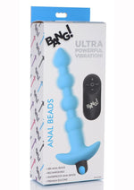 Bang! Vibrating Silicone Rechargeable Anal Beads with Remote Control