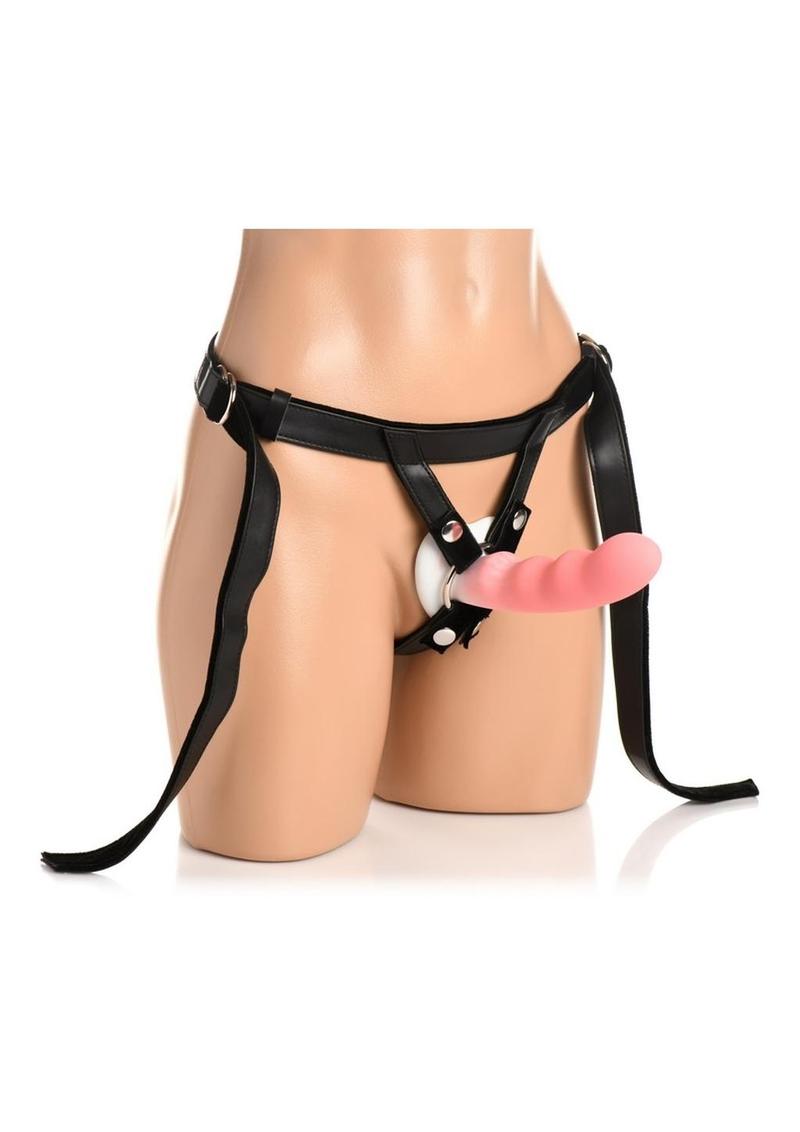 Bedroom Bliss Velvet Kiss Strap-On Harness