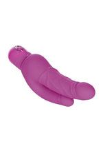 Bendie Stud Over and Under Vibrator - Pink