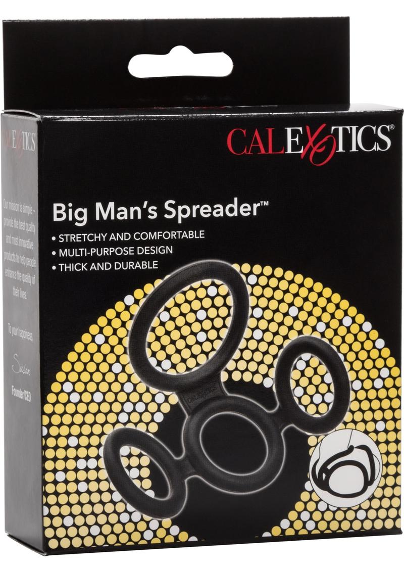 Big Man's Spreader Silicone Cock Ring
