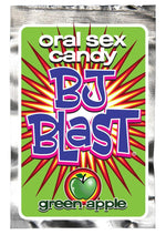 BJ Blast Oral Sex Candy - Assorted Colors/Green Apple
