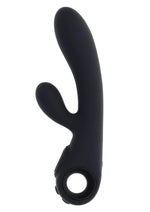 Black Magic Rechargeable Silicone Rabbit Vibrator