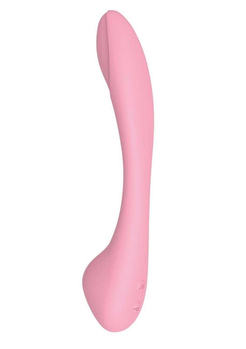 Blaze Bendable Suction Rechargeable Silicone Massager - Pink