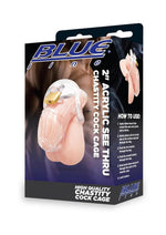 Blueline Acrylic See Thru Chastity Cock Cage - Clear - 2in