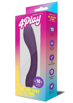 Bodywand 4play Hit The Spot Rechargeable G-Vibe - Purple