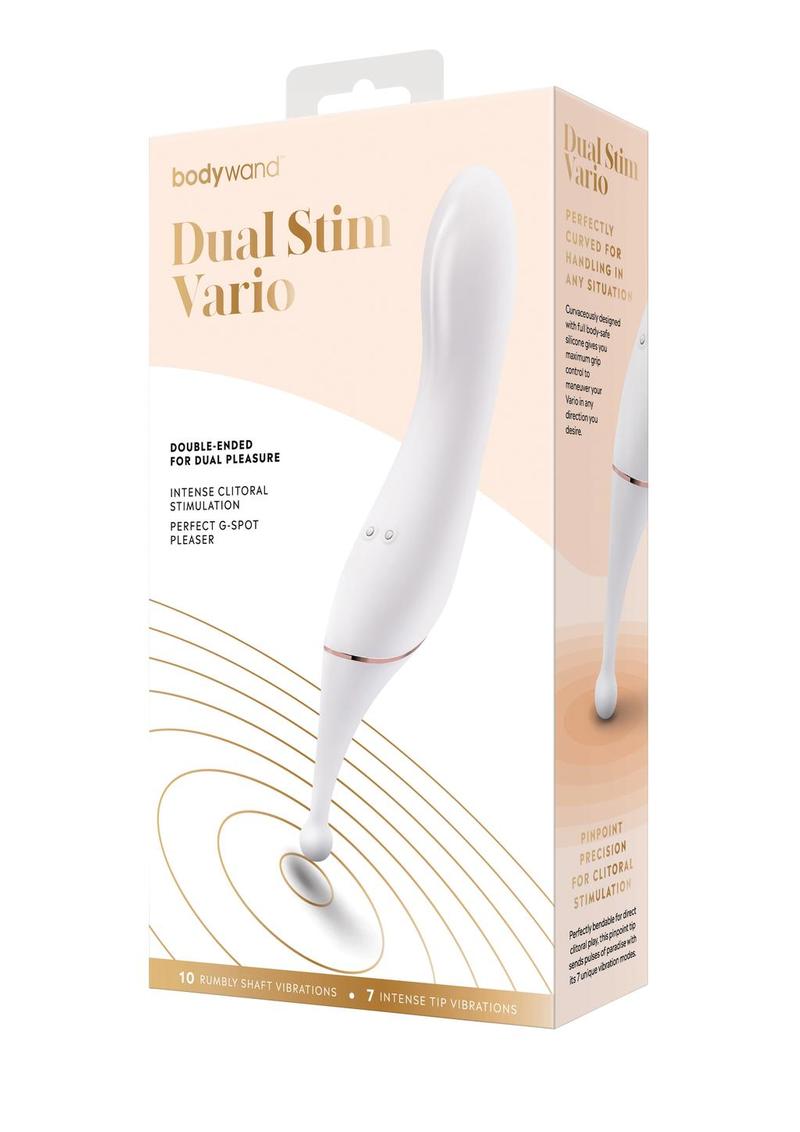 Bodywand Dual Stim Vario Silicone Vibrator