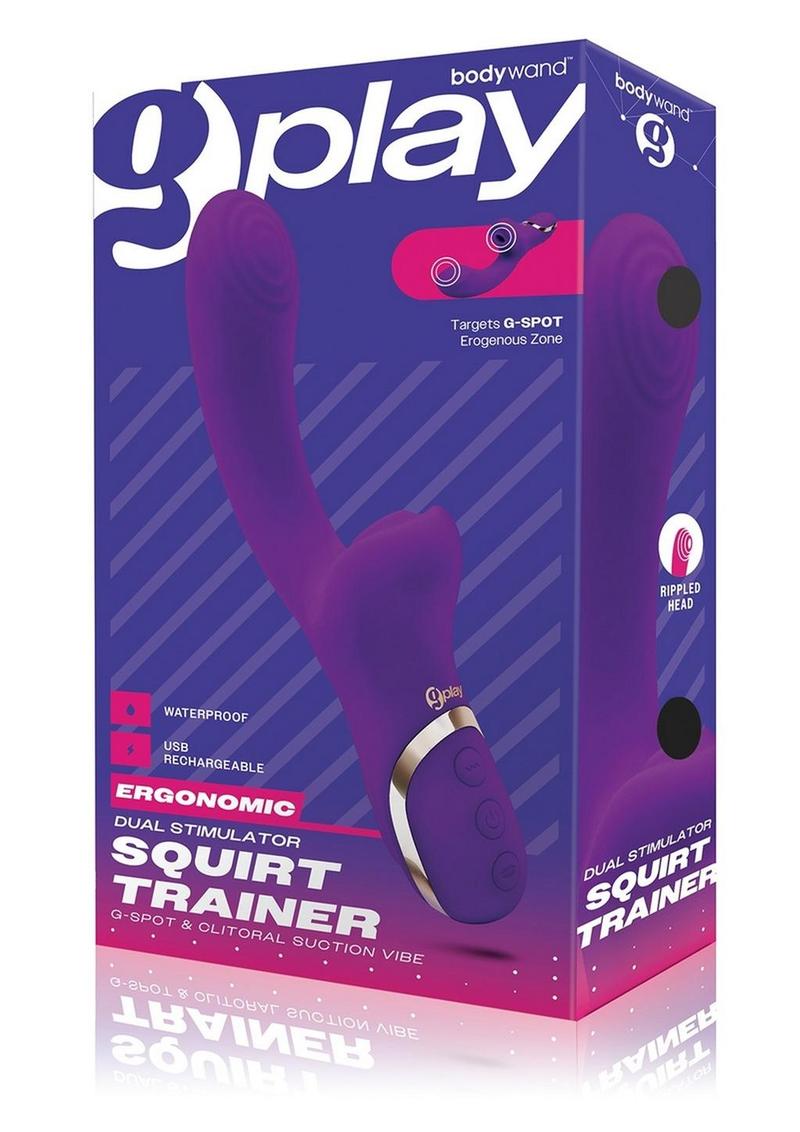 Bodywand G-Play Rechargeable Silicone G-Spot and Clitoral Vibrator