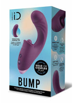 Bodywand I.d. Bump Rechargeable Silicone Dual Stimulating Vibrator - Wine