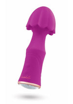 Bodywand Socialite Pacha Rechargeable Silicone Wand - Gold/Purple