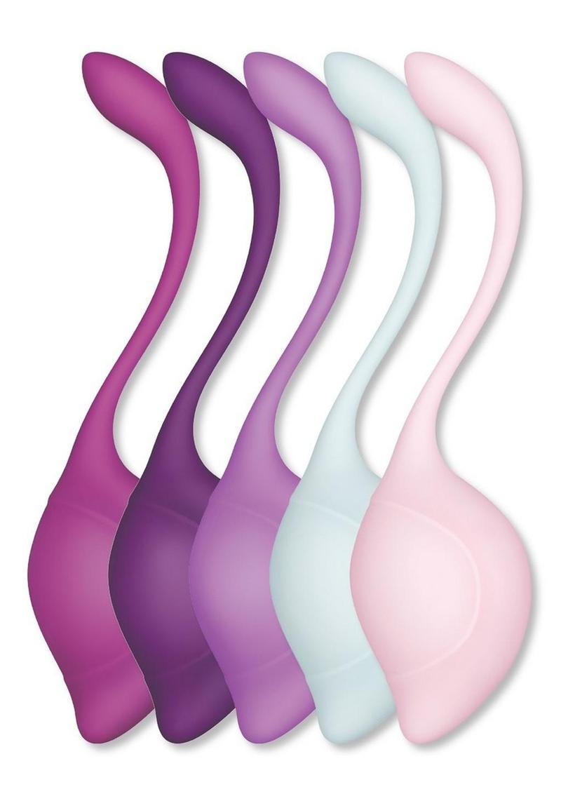 Bodywand Squeeze Teardrop Silicone Kegal Set 37-115g - 5 Piece